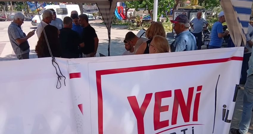 Aydın’ın Karacasu ilçesinde CHP İlçe Örgütü ile belediye yönetiminden isimlerin