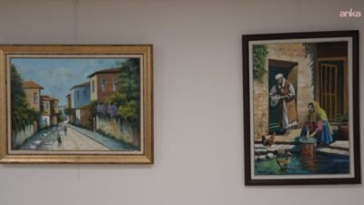 Kartal Belediyesi, ressam Muzaffer Ertaş’ın "Hayatın İçinden" başlıklı kişisel sergisine
