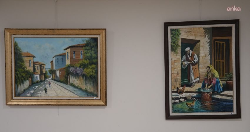 Kartal Belediyesi, ressam Muzaffer Ertaş’ın "Hayatın İçinden" başlıklı kişisel sergisine