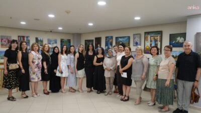 Ressam Işıl Çalık ve öğrencilerinin hazırladığı “Hayallerden Renklere, Renklerden Tuvale”