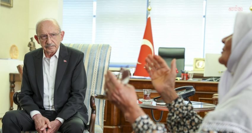 CHP Genel Başkanı Kemal Kılıçdaroğlu, Narin Güran'ın babası Arif Güran,