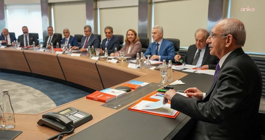 CHP Genel Başkanı Kemal Kılıçdaroğlu, Özgür Özel ve 90 milletvekilinin