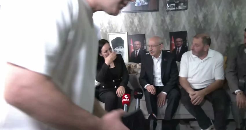 CHP Genel Başkanı Kemal Kılıçdaroğlu, Rüzgarlı İnşaat Malzemeleri Kooperatif Başkanı