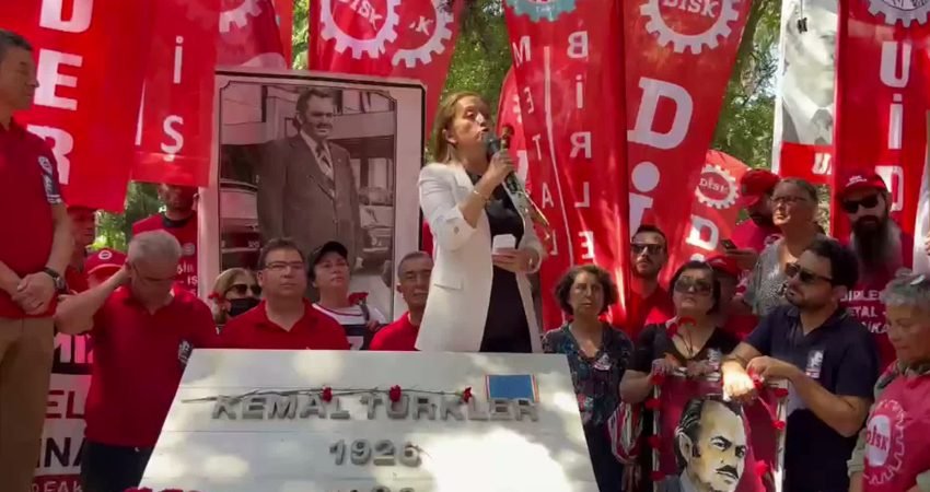 DİSK'in kurucu Genel Başkanı Kemal Türkler, katledilişinin 46. yılında Topkapı