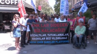 KESK İzmir Şubeler Platformu, Ankara'da KHK'lı kamu çalışanları için düzenlenmek