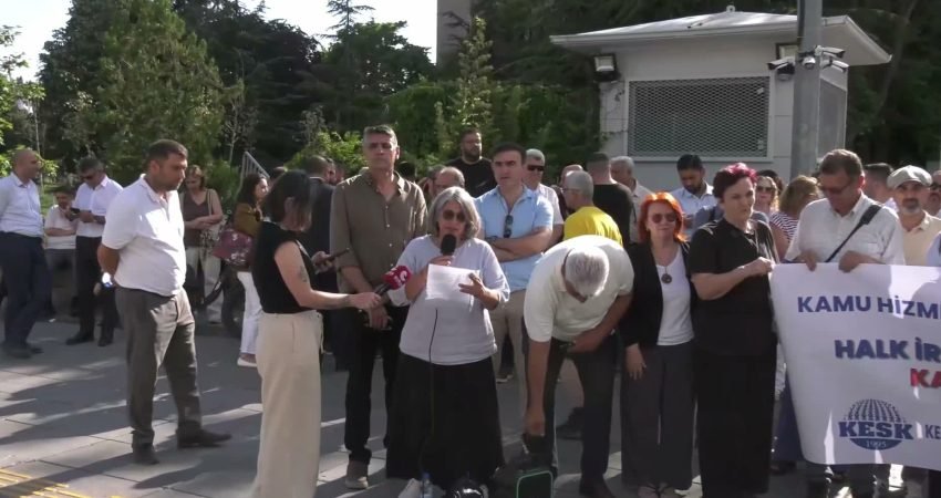 KESK, Çankaya Belediye Başkanı Hüseyin Can Güner ve belediye çalışanlarının