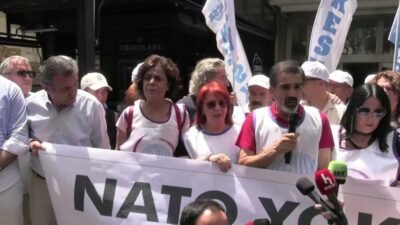 KESK Ankara Şubeler Platformu, NATO Zirvesi gerekçesiyle Ankara'da alınan güvenlik