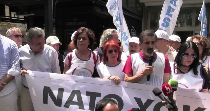 KESK Ankara Şubeler Platformu, NATO Zirvesi gerekçesiyle Ankara'da alınan güvenlik
