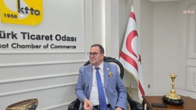 Kıbrıs Türk Ticaret Odası (KTTO) Yönetim Kurulu Başkanı Turgay Deniz,