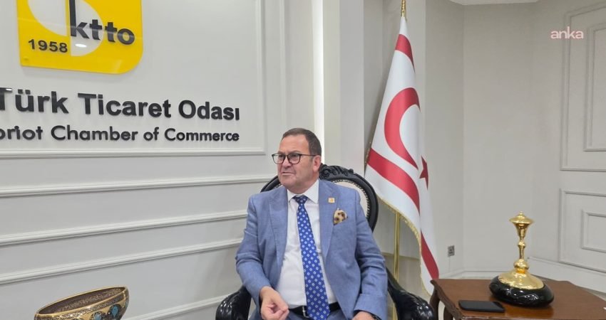 Kıbrıs Türk Ticaret Odası (KTTO) Yönetim Kurulu Başkanı Turgay Deniz,