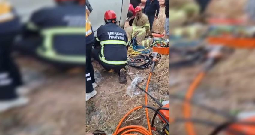 Tekirdağ'dan Kayseri'ye gitmekte olan yolcu otobüsünün Kırıkkale'nin Karakeçili ilçesi yakınlarında