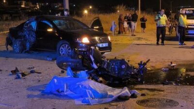 Kırıkkale’de meydana gelen trafik kazasında motosiklet sürücüsü uzman çavuş hayatını