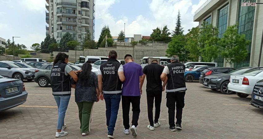 Kırıkkale’de uyuşturucu ticaretine yönelik düzenlenen operasyonda gözaltına alınan 3 şüpheli
