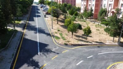 Kırşehir Belediyesi, Güldiken Mahallesi Güneykent TOKİ bölgesinde yol yapım ve
