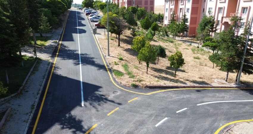Kırşehir Belediyesi, Güldiken Mahallesi Güneykent TOKİ bölgesinde yol yapım ve