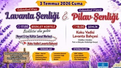 Kırşehir Belediyesi tarafından bu yıl 6’ncısı düzenlenen Lavanta Şenliği ve