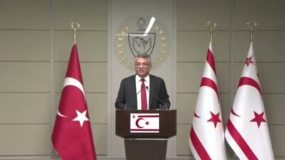 KKTC Cumhurbaşkanı Tufan Erhürman, Ara Bölge'de yapılan üçlü görüşme sonrası