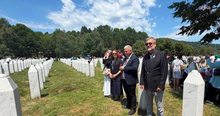 Konak Belediye Başkanı Nilüfer Çınarlı Mutlu, Srebrenitsa Soykırımı’nın 31. yıl