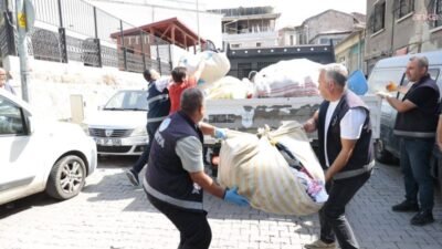 Konak Belediyesi Zabıta Müdürlüğü ekipleri, Basmane ve çevresinde kamuya ait
