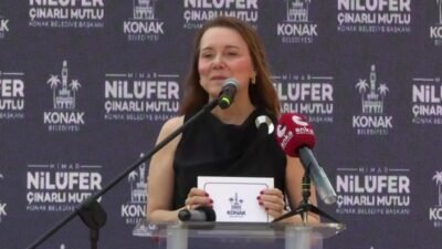 Konak Belediyesi tarafından yapımına başlanan Beştepeler Taziye Evi için temel