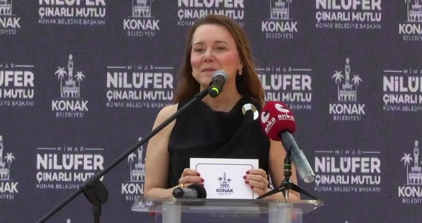 Konak Belediyesi tarafından yapımına başlanan Beştepeler Taziye Evi için temel