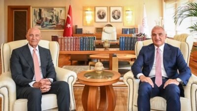 Kültür ve Turizm Bakanı Mehmet Nuri Ersoy, ABD'nin Ankara Büyükelçisi