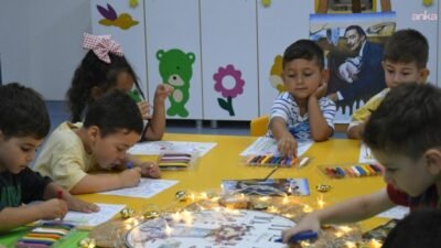 Kuşadası Belediyesi Çocuk Gelişim Merkezi, yaz döneminde de dolu dolu