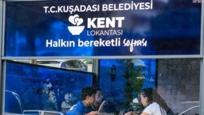 Kuşadası Belediyesi'nin kent sakinlerine uygun fiyatlı kaliteli yemek hizmeti sunmak amacıyla