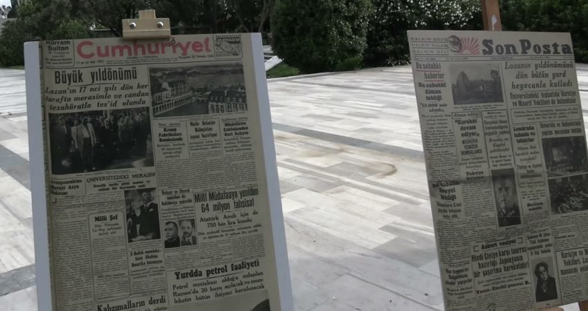Atatürkçü Düşünce Derneği (ADD) Beşiktaş Şubesi, Lozan Barış Antlaşması’nın imzalanmasının