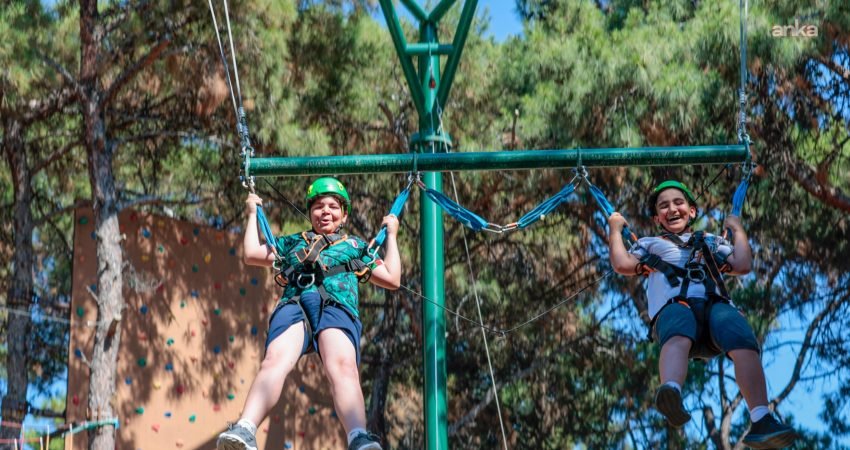 Konak Belediyesi’nin Macera Parkı, yarın yeni sezonu açıyor. İlk gün