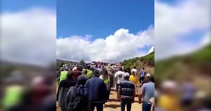 Ordu’nun Korgan ilçesine bağlı Turnalık Yaylası’nda, Taşyapı şirketinin maden sondaj