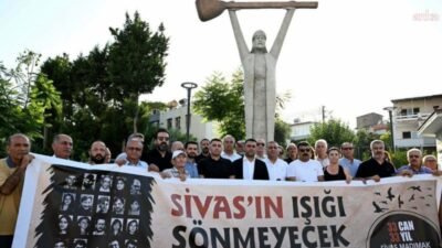 Sivas’ta 2 Temmuz 1993’te katledilen aydın ve sanatçılar bu yıl