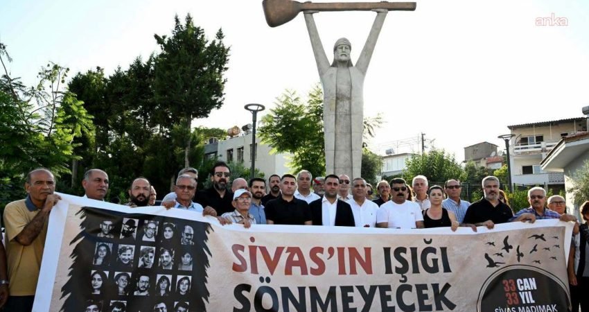 Sivas’ta 2 Temmuz 1993’te katledilen aydın ve sanatçılar bu yıl