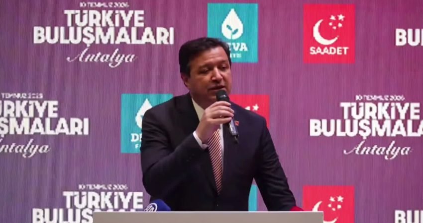 Saadet Partisi Genel Başkanı Mahmut Arıkan, "Türkiye artık krizleri yöneten