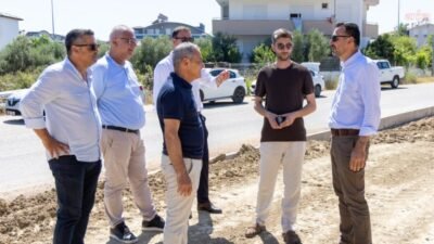Manavgat Belediye Başkan Vekili Mehmet Çiçek, Ilıca Mahallesi Göl Bulvarı