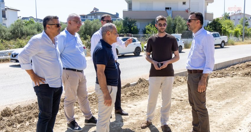 Manavgat Belediye Başkan Vekili Mehmet Çiçek, Ilıca Mahallesi Göl Bulvarı