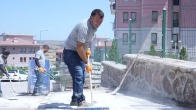 Manisa Büyükşehir Belediyesi Fen İşleri Dairesi Başkanlığı ekipleri, Yunusemre ilçesi
