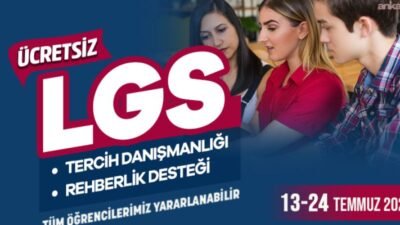 Manisa Büyükşehir Belediyesi, LGS tercih döneminde öğrencilere ücretsiz danışmanlık desteği