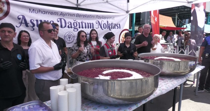 Manisa Büyükşehir Belediyesi, Muharrem ayı dolayısıyla Şehzadeler ilçesindeki Perşembe Pazarı’nda