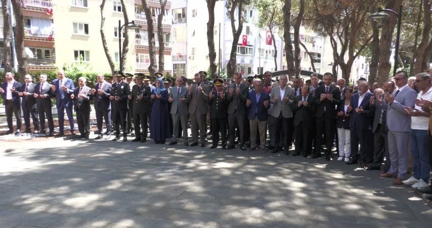 Manisa’da 15 Temmuz Demokrasi ve Milli Birlik Günü kapsamında düzenlenen