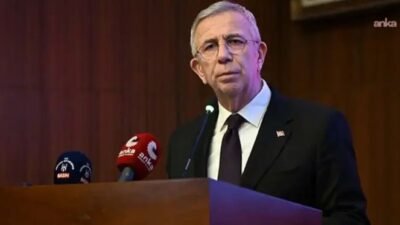 Ankara Büyükşehir Belediye Başkanı Mansur Yavaş, Bağlum'da yürütülen yol açma