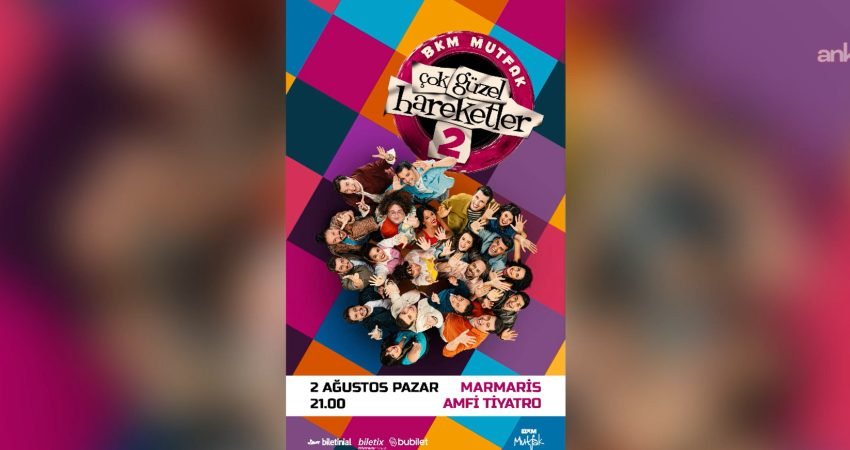 Marmaris Amfi Tiyatro, temmuz ve ağustos aylarında konserlerden tiyatro oyunlarına,