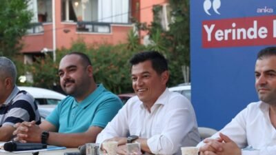 Marmaris Belediye Başkanı Acar Ünlü, Çamdibi Mahallesi sakinleriyle bir araya