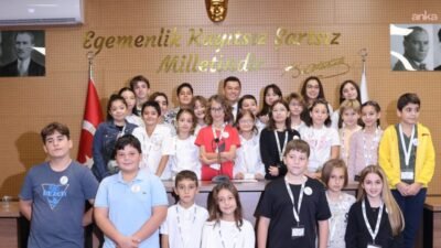 Marmaris Belediyesi tarafından çocukların kent yönetimine katılımını teşvik etmek amacıyla