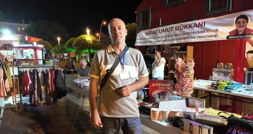 Marmaris Belediyesi tarafından 11 yaşındaki DMD hastası Muhammed Siraç Gündür'ün