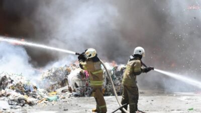 İzmir Büyükşehir Belediyesi İtfaiye Daire Başkanlığı, Menemen'de bir geri dönüşüm