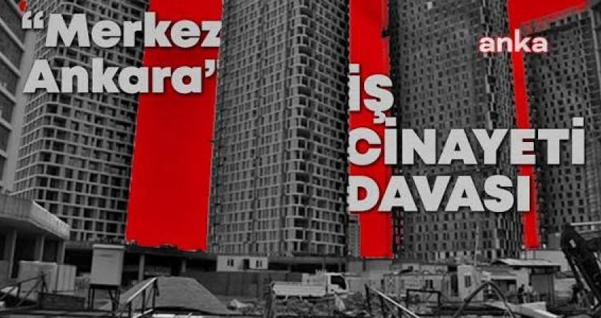 "Merkez Ankara" inşaatında 15 Ağustos 2022'de şiddetli fırtına ve sağanakta