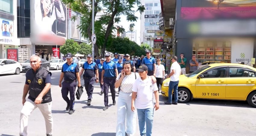 Mersin Büyükşehir Belediyesi Zabıta Dairesi Başkanlığı, kent estetiğini korumak, vatandaşların