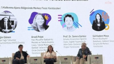 Mersin Büyükşehir Belediyesi'nin Halkkent Sosyal Girişimcilik Merkezi'nde yürüttüğü mesleki eğitim
