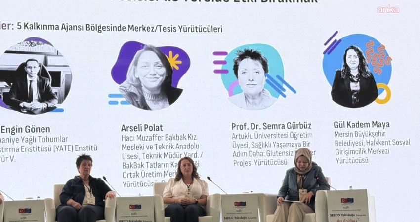 Mersin Büyükşehir Belediyesi'nin Halkkent Sosyal Girişimcilik Merkezi'nde yürüttüğü mesleki eğitim